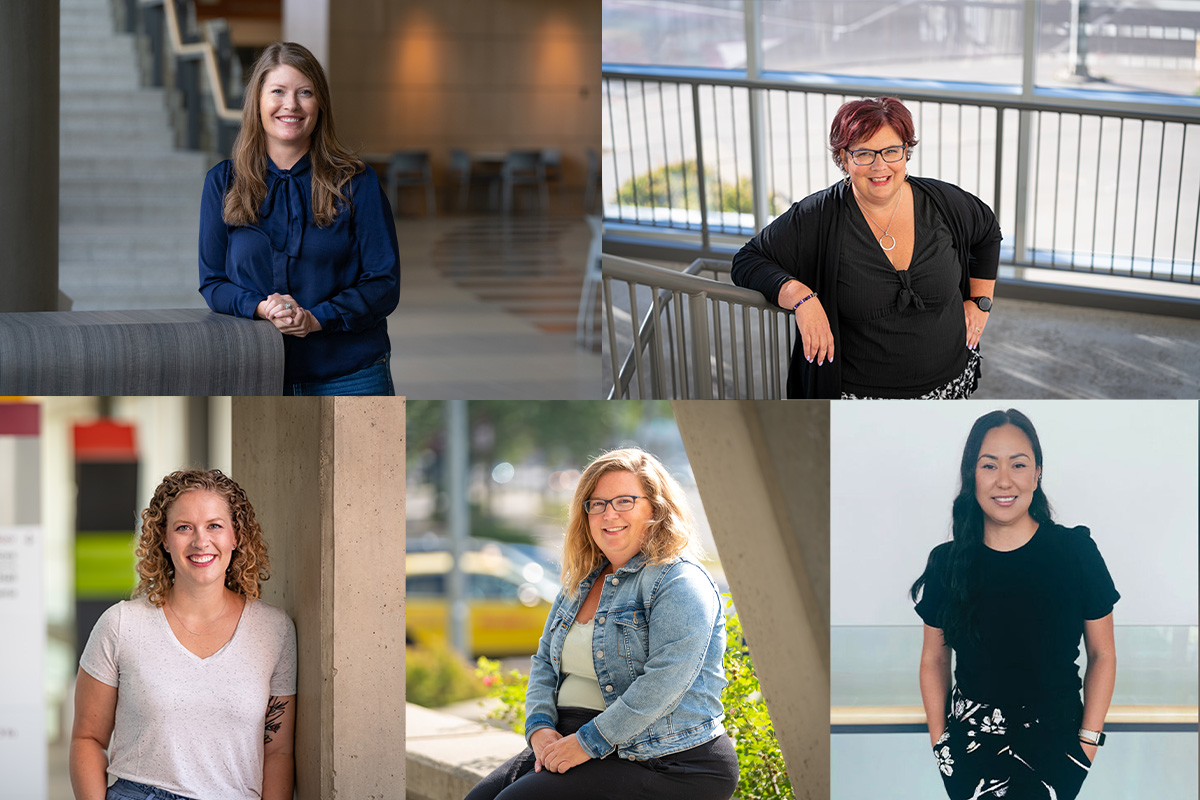 Headshots of multiple winners of Health-Care-Hero awards